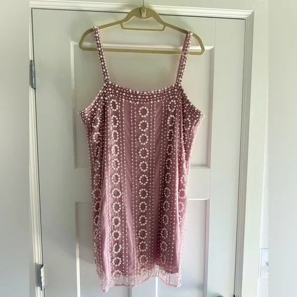 LPA Lelia Mini Dress in Bubble Pink - Picture 7 of 15